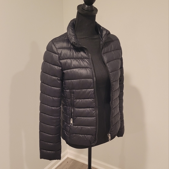 Mango Winter Coat Black Size Small/2 - Picture 1 of 11